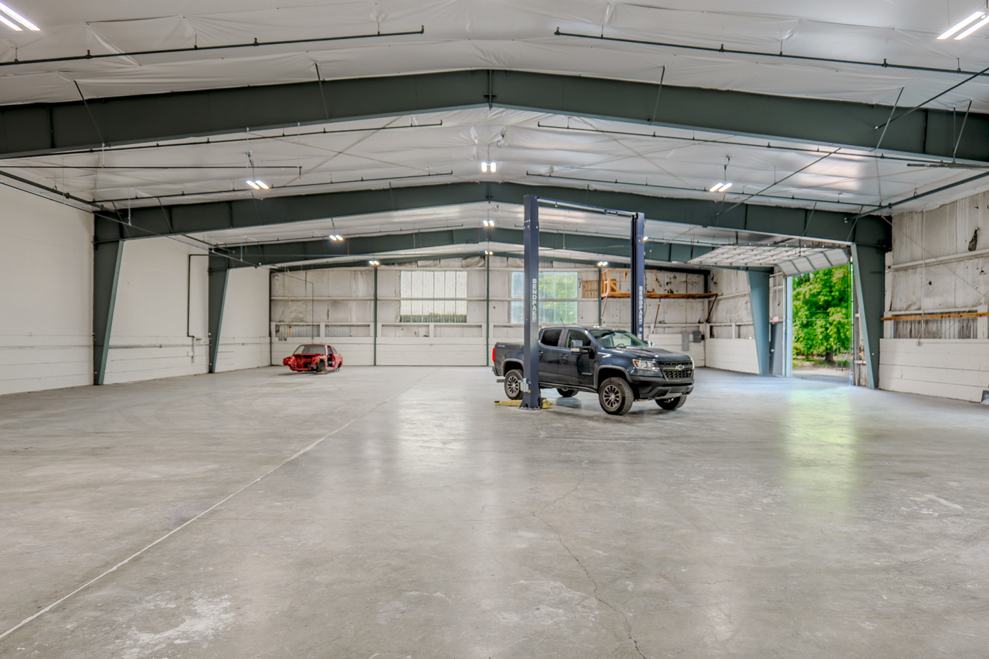Wide view of the ModWerks mechanic shop