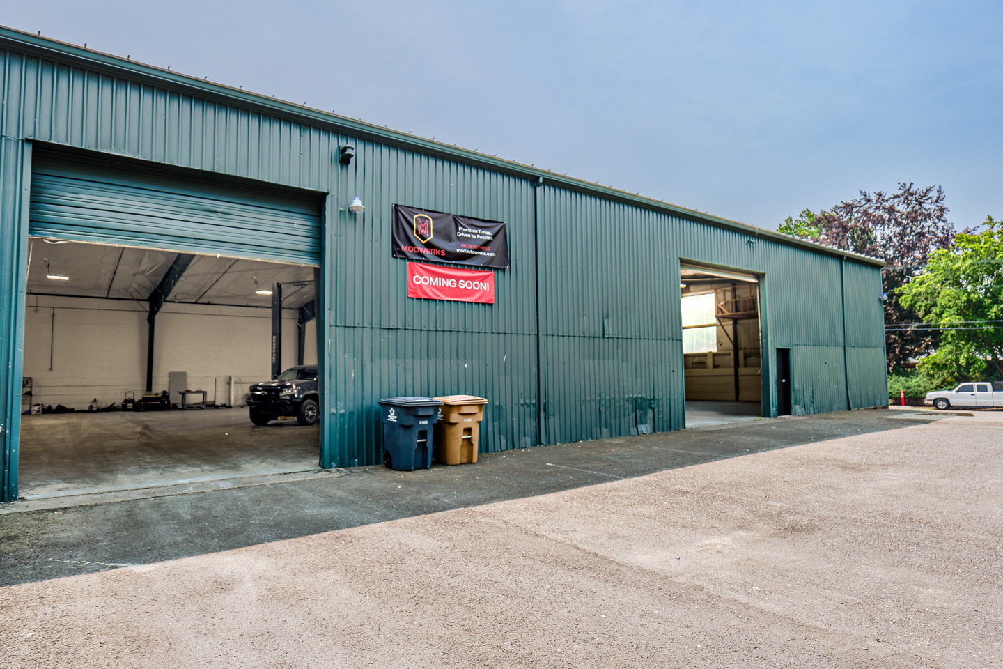 ModWerks building exterior and open bays